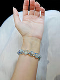 Moonlight Crystal Beaded Bracelet