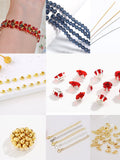 Ruby Garden Crystal Bracelet DIY Kit