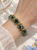 Blue Forest Crystal Bracelet