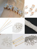Blush Crystal Garden Bracelet DIY Kit